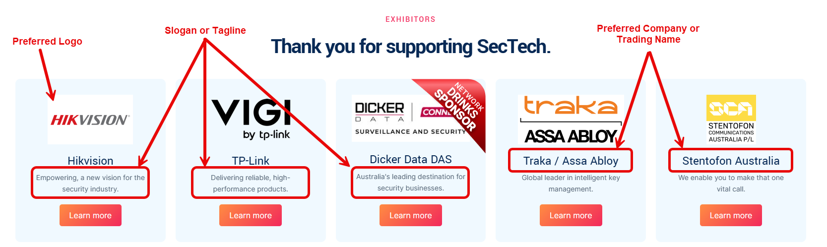 SecTech Logo Example